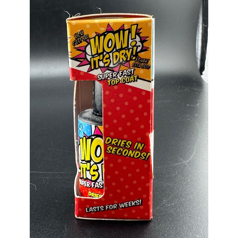 Cuccio Pro Wow Its Dry Super Fast Top Coat Unisex 0.5oz Good High Gloss Shine - Picture 2 of 6